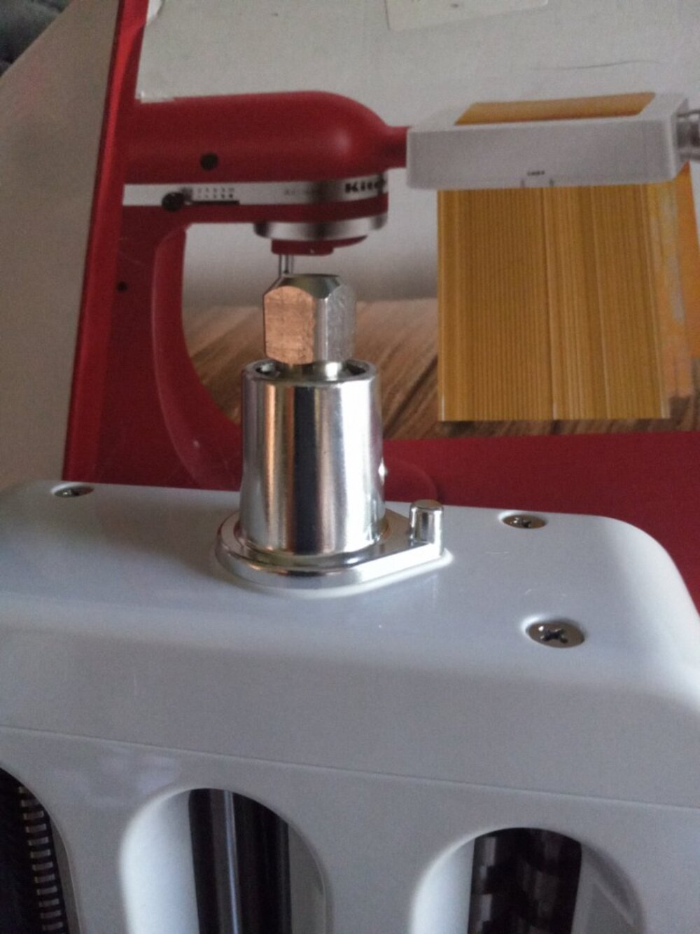 Pasta maker for Kitchen Aid mixer
